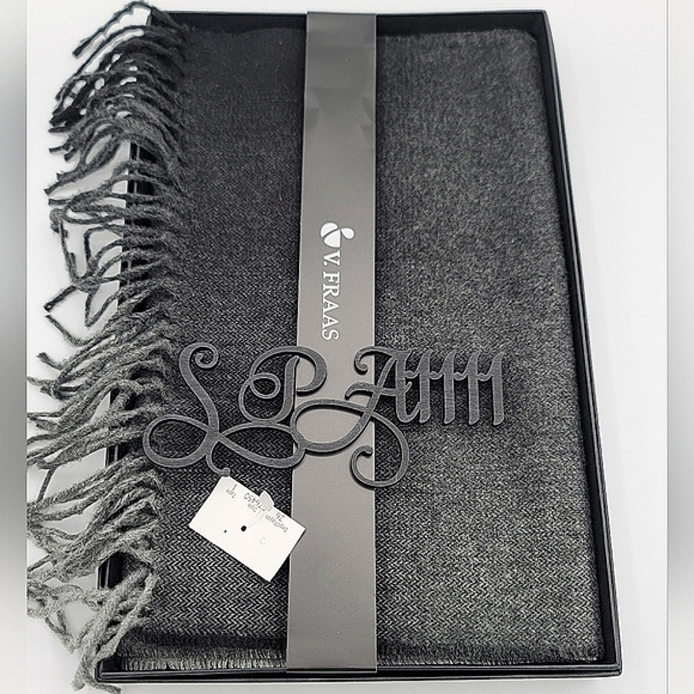 Grey Ombre Scarf NWT #615